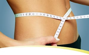 woman with slim belly