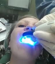woman in dental clinic